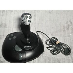 Microsoft SideWinder 3D Pro Plus Joystick‎ Flight Controller 15-Pin Game Port PC